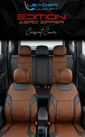 Kia Stonic Full Deri Oto Koltuk Kılıfı Ön Arka Set Tarçın Edition ŞHN