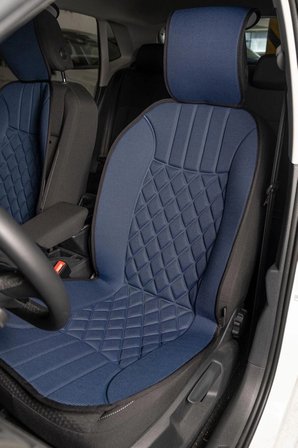 Volkswagen Arteon Oto Koltuk Minderi Ön 2'li Set Mavi Elegance Serisi ŞHN