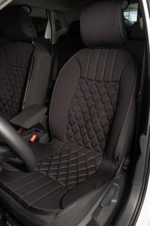 Peugeot 106 XS Oto Koltuk Minderi Ön 2'li Set Siyah Elegance Serisi ŞHN