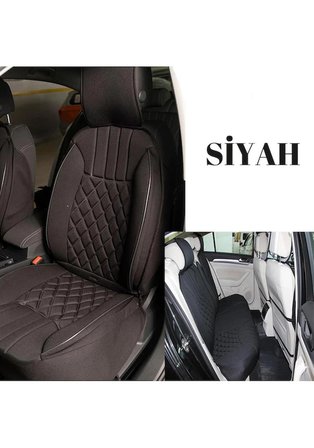 Toyota Camry 2007–2011 Oto Koltuk Minderi Ön Arka Set Siyah Elegance Model ŞHN