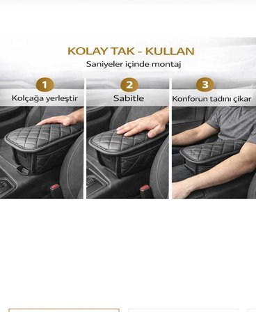 Renault Megane 3 Hatchback 2012-2016 Kapitoneli Araç Kolçak Kol Dayama Minderi Siyah ŞHN