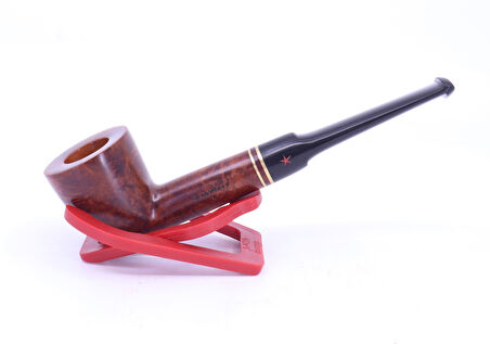Şahin Kırmızı Yıldız Dublin 9mm Filtreli Ebonit Saplı Pipo 237085-112