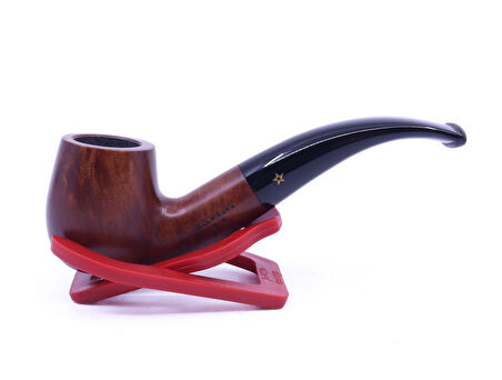 Şahin Sarı Yıldız Bent Billiard 9mm Filtreli Ebonit Saplı Pipo Mod L-10 247786