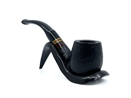 Şahin Kırmızı Yıldız 113 6mm. Filtreli Ebonit Saplı Pipo 237100