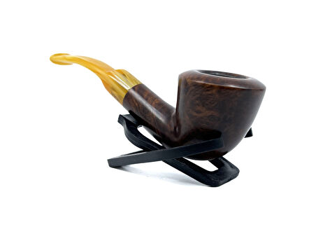 Şahin Sarı Yıldız Mod-62 9mm. Filtreli Akrilik Saplı Pipo 247809