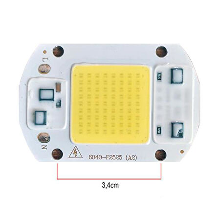 PROJEKTÖR COB LED BEYAZ 220V 30W