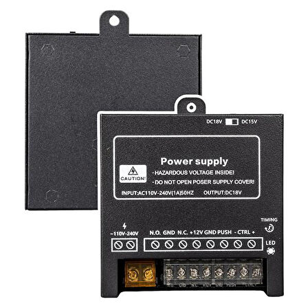 PS1815 GÖRÜNTÜLÜ BİNA DİAFON SİSTEMİ POWER SUPPLY