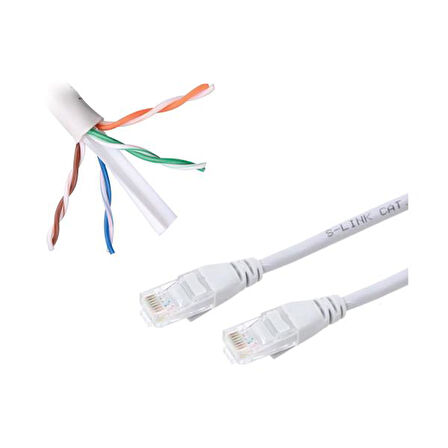 CAT6 2 METRE RJ45 PATCH NETWORK ETHERNET İNTERNET KABLOSU