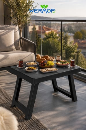 Katlanır Plastik Masa Katlanabilir Sehpa Kamp Piknik Balkon Masası