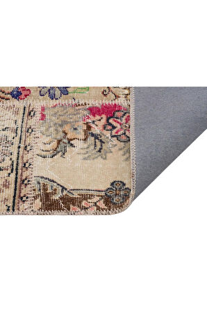 El Dokuma Patchwork Tasarım Halı 140 x 200 cm 6192