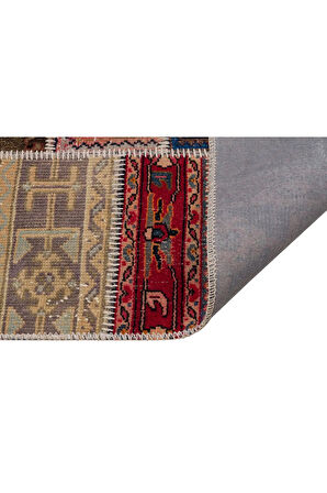 El Yapımı Benzersiz Patchwork Halı 160 x 230 cm 6327