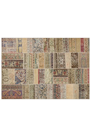 Göz Alıcı Ve Şık Patchwork Halı 230x160 Cm 6330