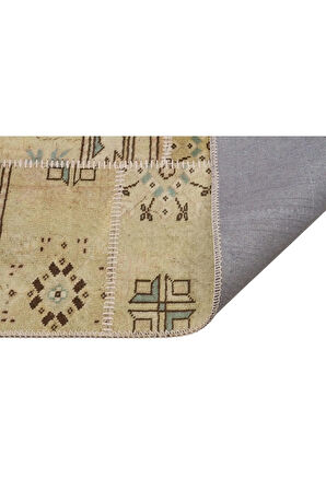 Dokunaklı Ve Etkileyici Patchwork Halı 230x160 Cm 6331