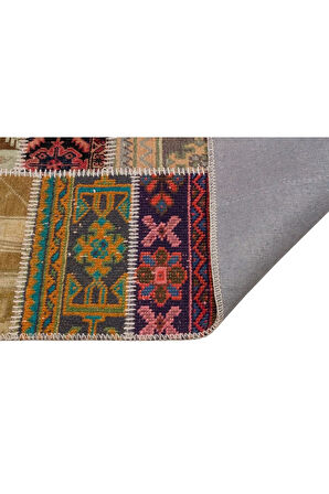 Eşsiz El Işi Ile Hazırlanan Patchwork Halı 230x160 Cm 6333