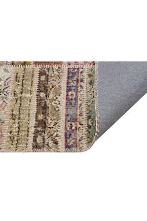 Ihtişamlı Ve Rengarenk Patchwork Halı 230x160 Cm 6337