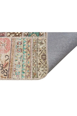 Sıcak Ve Huzurlu Atmosfer Sunan Patchwork Halı 230x160 Cm 6372