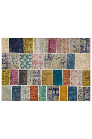 Doğal Ve Ilham Verici Patchwork Halı 230x160 Cm 6374