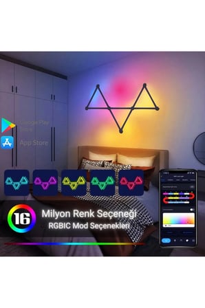 Shaped Rod Şekil Verilebilir ARGB Led Çubuk 12 Li