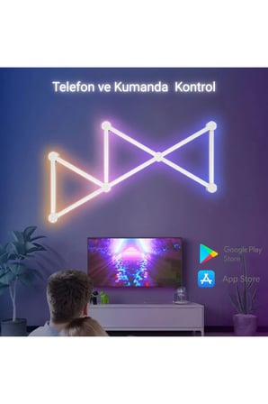 Shaped Rod Şekil Verilebilir ARGB Led Çubuk 12 Li