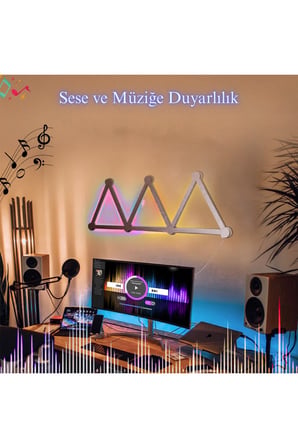 Shaped Rod Şekil Verilebilir ARGB Led Çubuk 12 Li