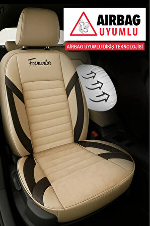 Suzuki Baleno Hatchback (eg) 1.6 I 16v (98 Hp) 1995 UYUMLU FORMENTOR SERİSİ TAM SET TAY TÜYÜ OTO KILIF BEJ