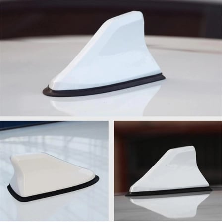 SsanYoung Korando Sports Uyumlu Köpek Balığı Balık Sırtı Shark Anten Beyaz SC