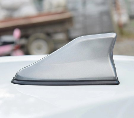 Ford Explorer Uyumlu Köpek Balığı Balık Sırtı Shark Anten Gri SC