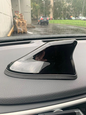 Volkswagen T-Roc Uyumlu Köpek Balığı Balık Sırtı Shark Anten Siyah