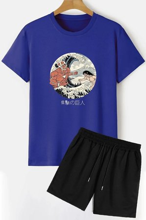 Titan Şort T-shirt Eşofman Takımı