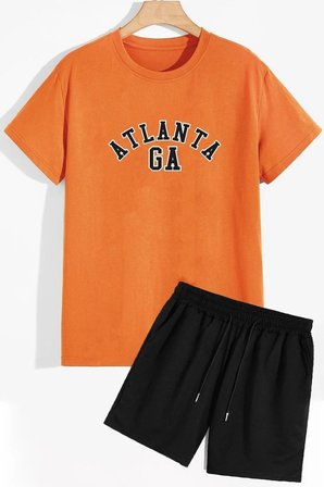 Atalanta Şort T-shirt Eşofman Takımı