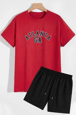 Atalanta Şort T-shirt Eşofman Takımı