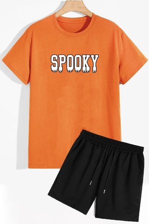Spooky Şort T-shirt Eşofman Takımı