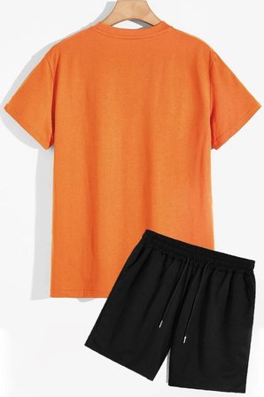Unisex Şort T-shirt Eşofman Takımı