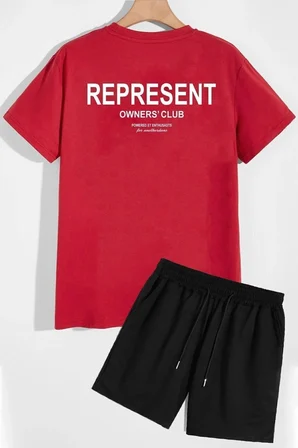 Represent Şort T-shirt Eşofman Takımı
