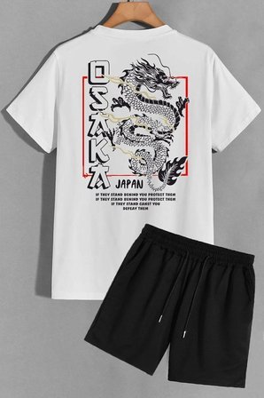 Osaka Şort T-shirt Eşofman Takımı