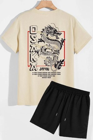 Osaka Şort T-shirt Eşofman Takımı
