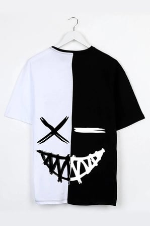 Sırt Baskılı Şort T-shirt Eşofman Takımı