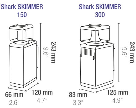Sicce Shark Skimmer 150 Protein Skimmer Deniz Akvaryumu Filtrasyon Sistemi