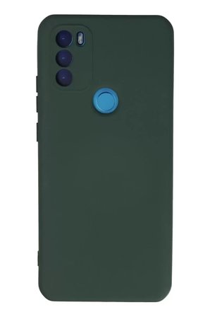 Newface General Mobile Gm 21 Plus Kılıf Nano İçi Kadife Silikon - Koyu Yeşil