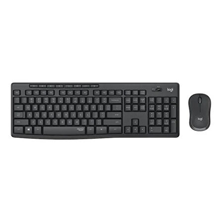 MK295 Q TR SİYAH KABLOSUZ KLAVYE+MOUSE SET