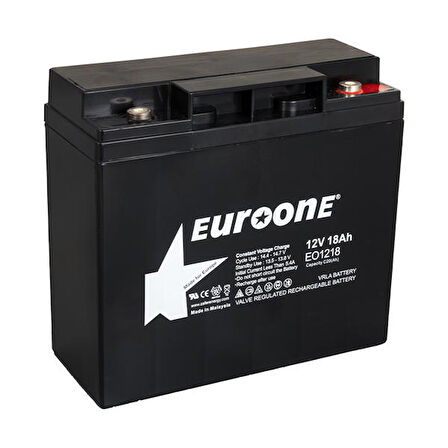 EUROONE EO1218 12 VOLT - 18 AMPER AKÜ