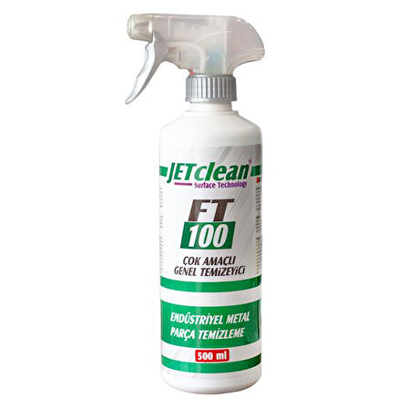 JETCLEAN FT100 500ML ÇOK AMAÇLI GENEL TEMİZLEYİCİ