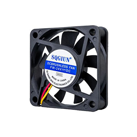 IC-216A FIRÇASIZ DC FAN 60X60X15MM 24 VOLT 3 PİN