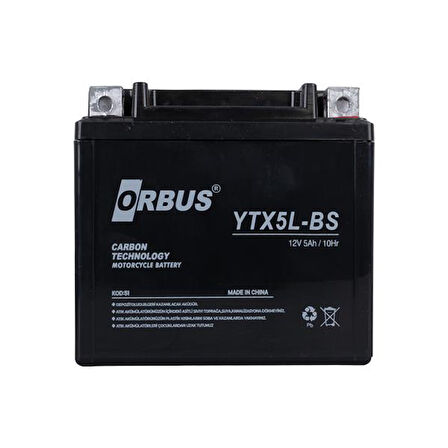 YTX5L-BS 12V 5A MOTOSİKLET AKÜSÜ