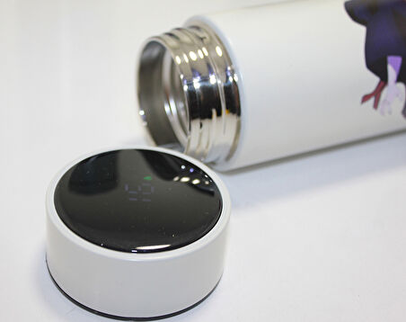 Anime Baskılı Dijital Göstergeli Termos 500 Ml Model 1