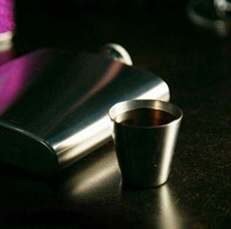 Çelik Shot Bardak Mini 4Adet