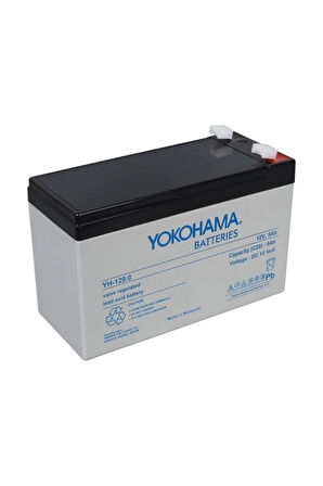Yokohama Yh-129.0 12 Volt - 9 Amper Akü (150 X 65 X 90 Mm)