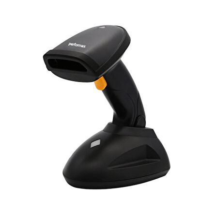 PERFORMAX PR-90 1D KABLOSUZ (WIFI) BARKOD OKUYUCU+STAND SİYAH USB