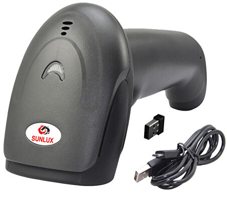 SUNLUX XL-9309B 1D KABLOSUZ EL TIPI BARKOD OKUYUCU