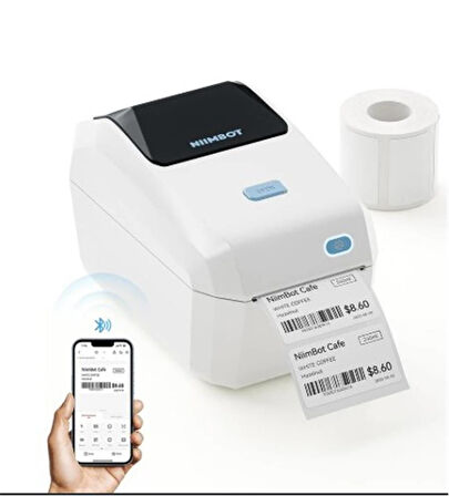 NIIMBOT K3_W CREAM Termal Taşınabilir Bluetooth + Wifi Etiket Yazıcısı